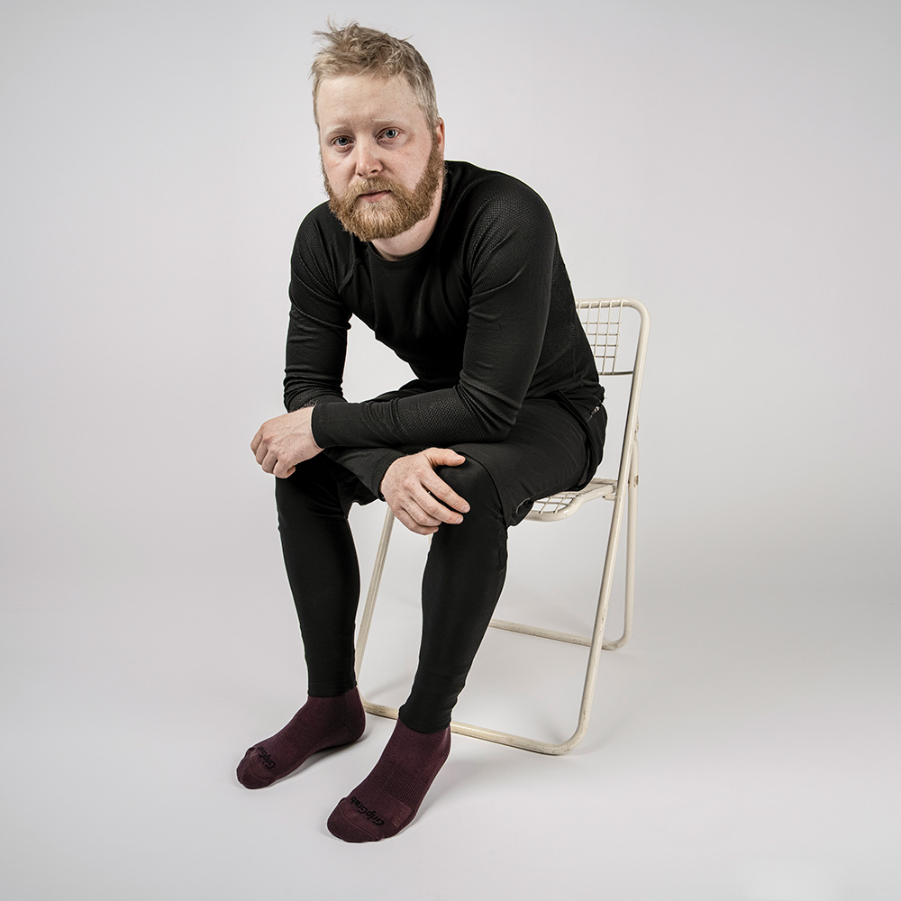 GripGrab Winter Merino High Strømper Mørkerød