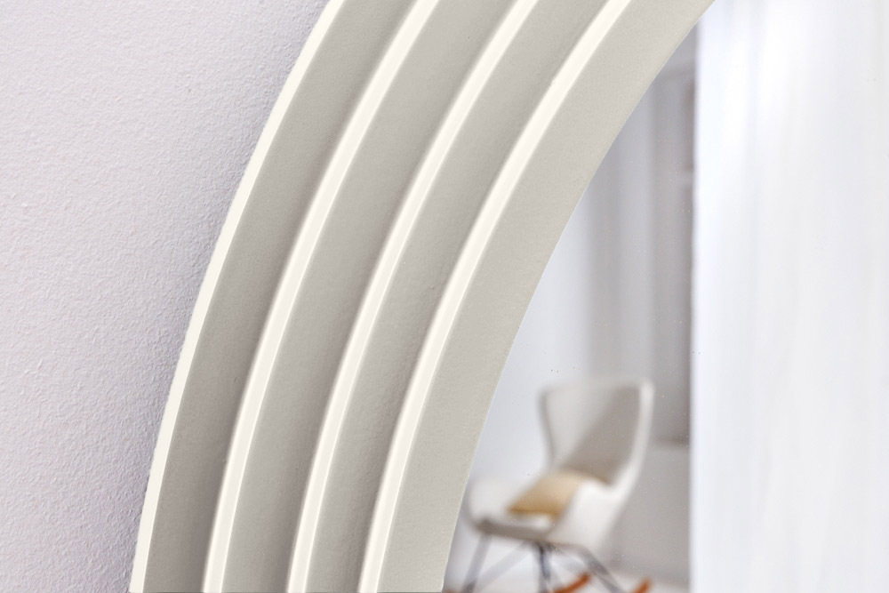 Design Wandspiegel ART DECO 160cm weiß