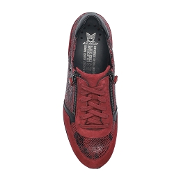 monia  NUBUCK velcalf premium 12274 boa  Rouge