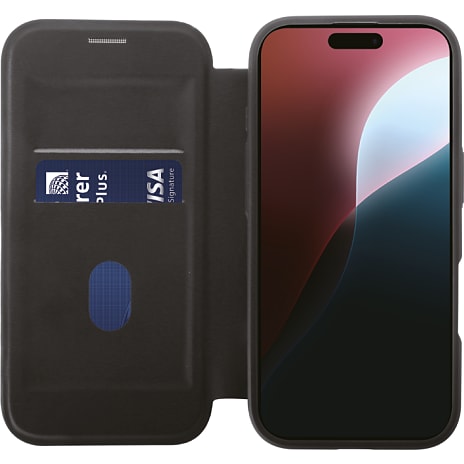 Vivanco iPhone 16 Pro Mag wallet - sort