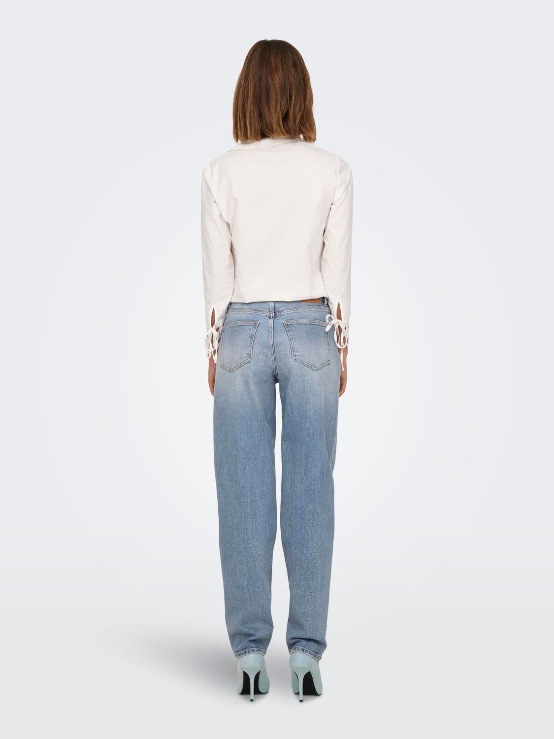 ONLJUICY Hohe Taille Hohe Taille Jeans Medium Blue Denim