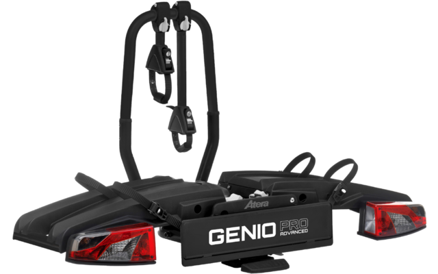 Atera Genio Pro 60 Advanced Kupplungs-Fahrradheckträger für 2 Fahrräder, E-Bike geeignet