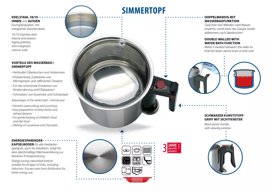 Simmertopf Ø 16 cm