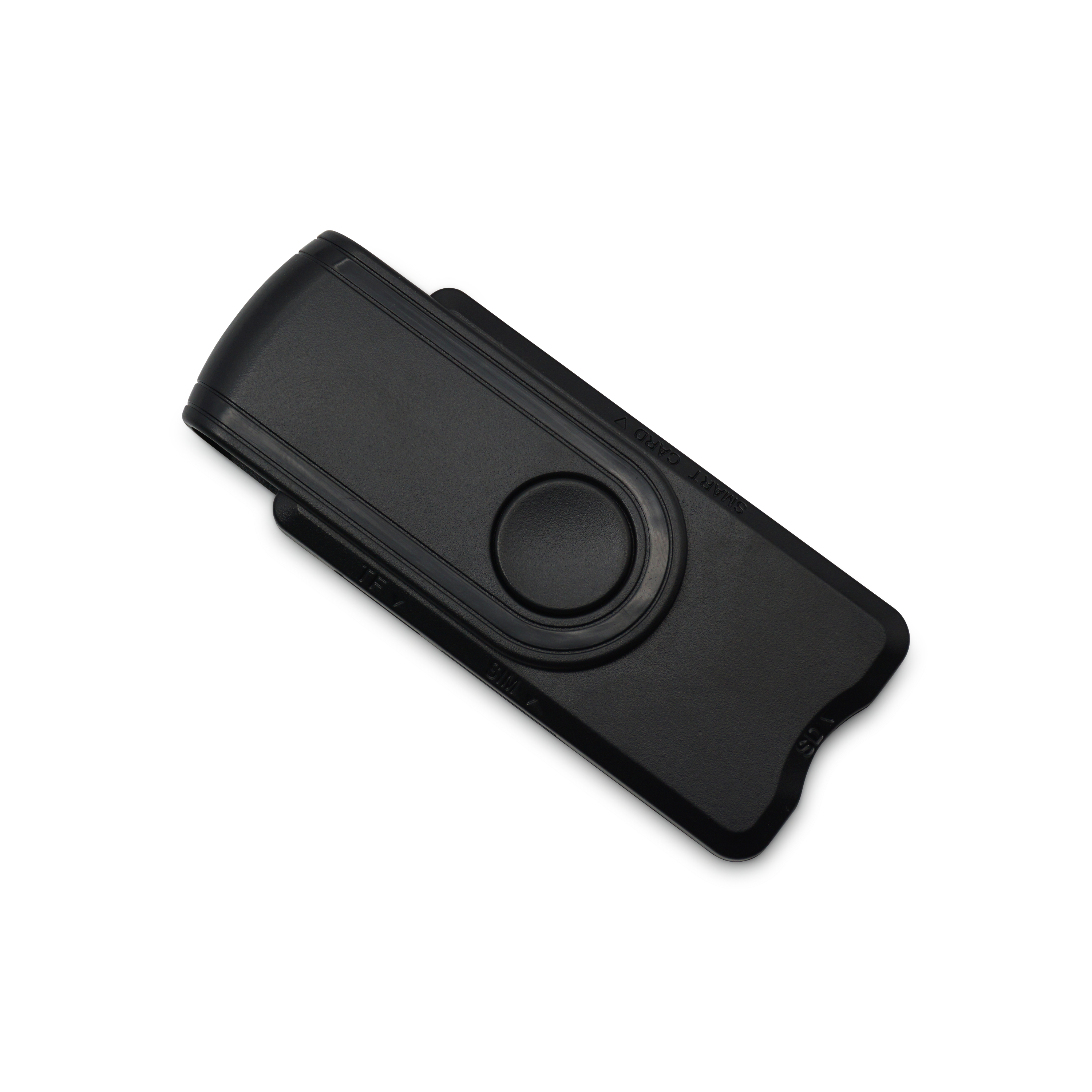 USB 2.0 Sim Card Reader / SD / Micro SD Kartenlesegerät - Schwarz
