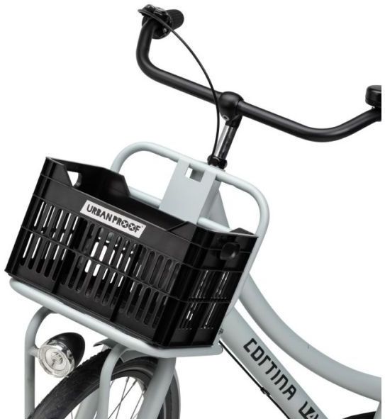 UrbanProof - BIKE CRATE - Fietskrat - Groen - 15L - 100% Gerecycled PP