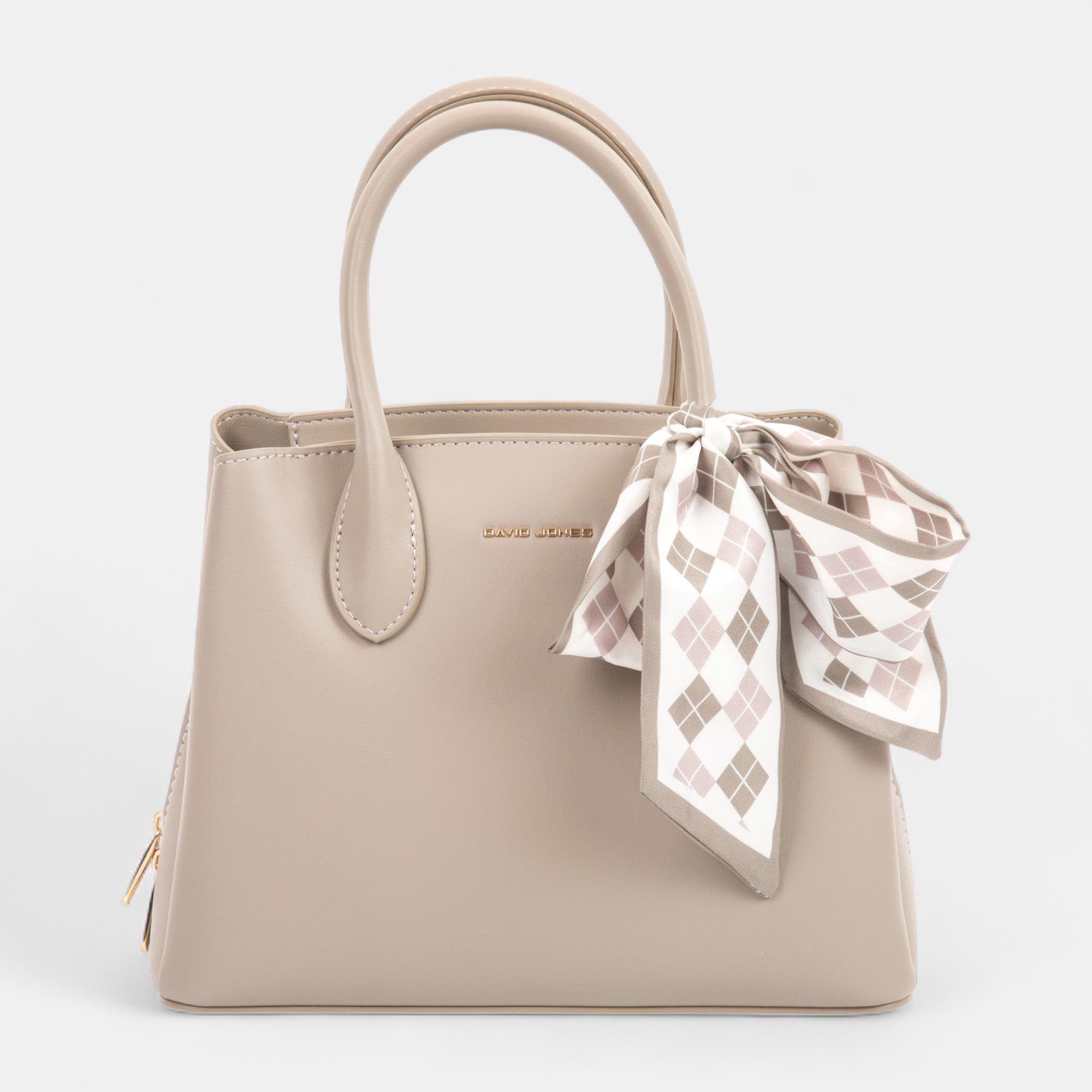 Sac à main taupe