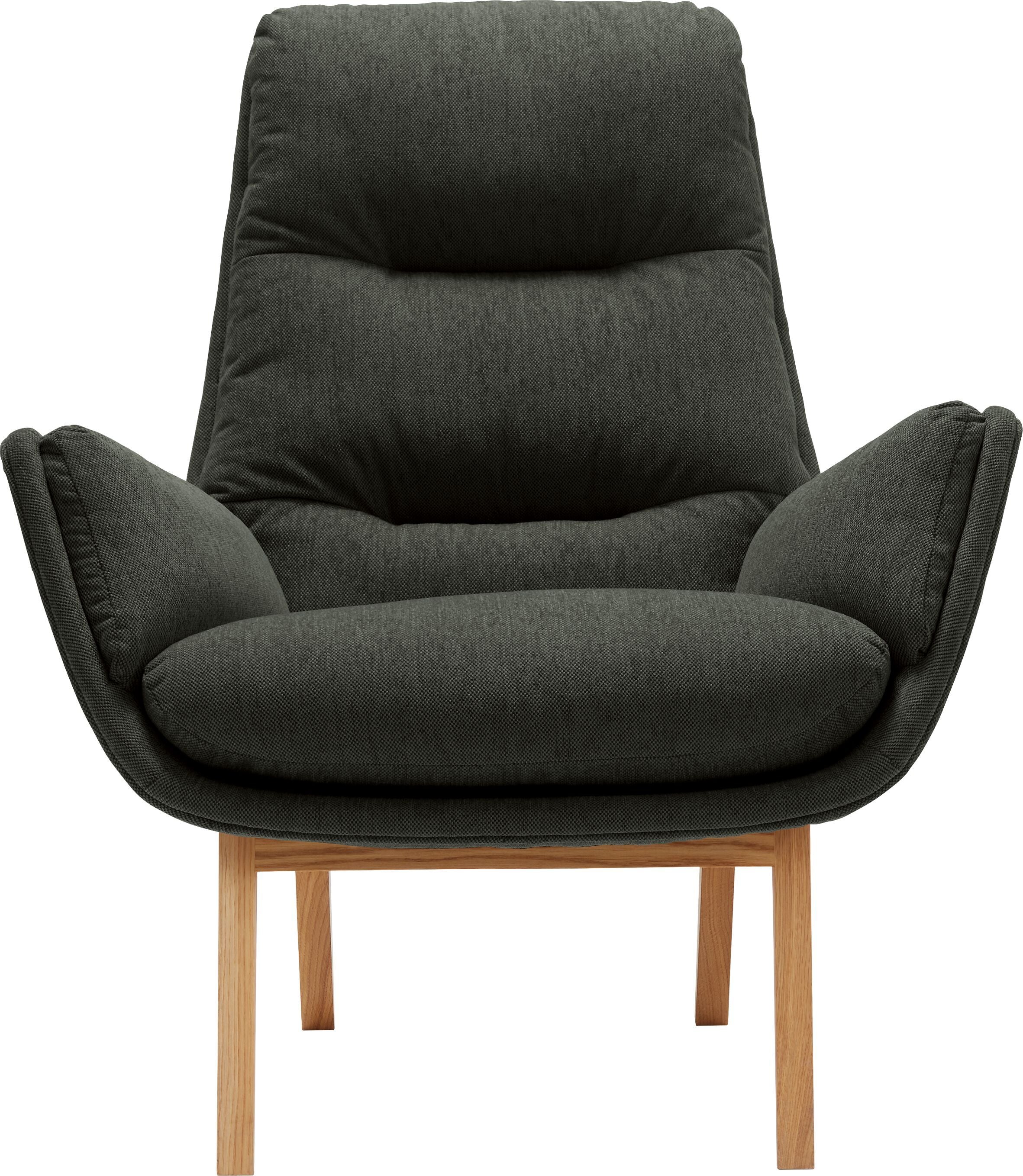 ANDRES Sessel - Grün / B: 83.0 cm x T: 94.0 cm x H: 97.0 cm