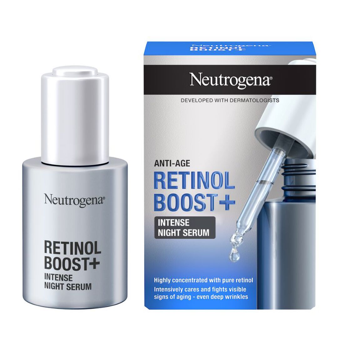 NEUTROGENA  Retinol Boost+  Sérum de Noite Intenso - 30ml