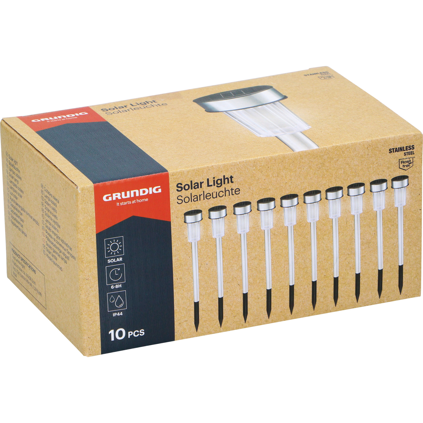 Solarlampen-Set Outdoor, 10 Stück