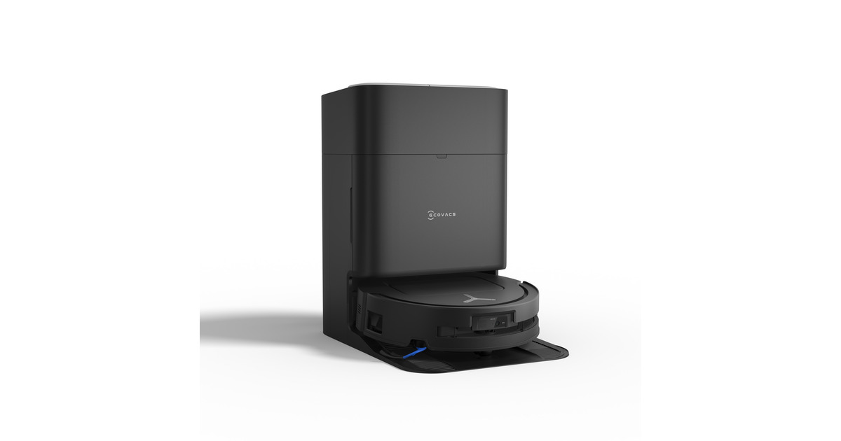 ECOVACSDeebot T80 Omni robotstofzuiger  (Zwart, 18000 Pa | ZeroTangle 3.0 | TruEdge 2.0 + 3D Edge)