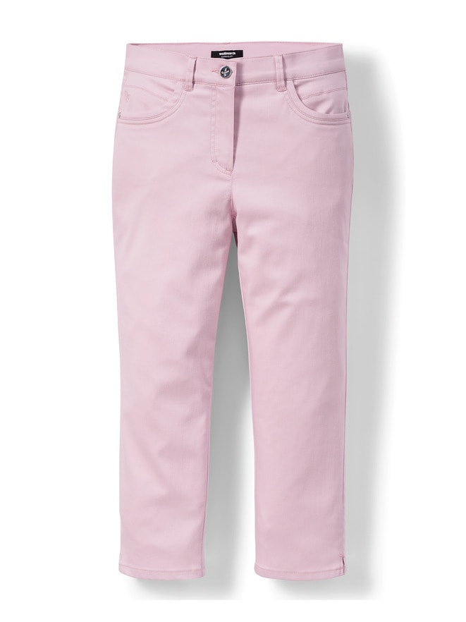 Extraglatt Baumwollcapri