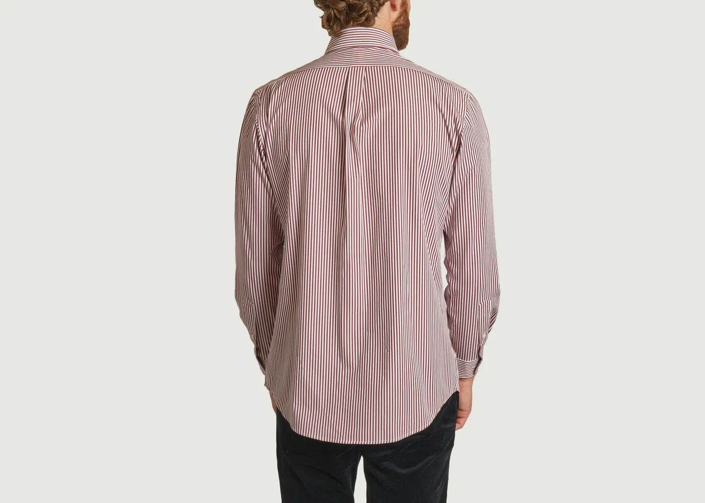 Chemise rayée sleeve Polo Ralph Lauren