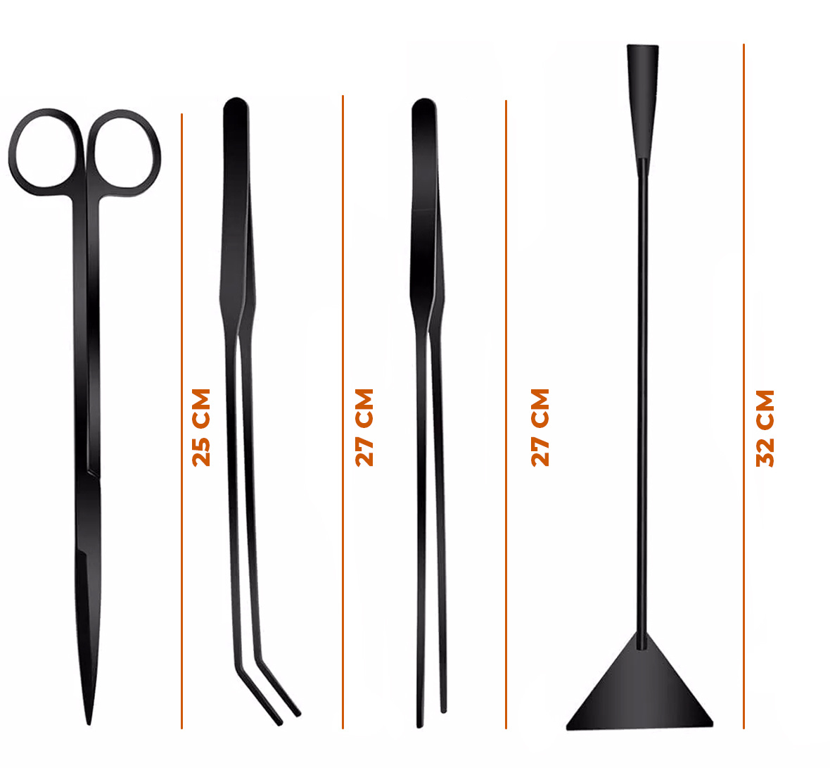 AquastoreXL Scapertools Set | Voor aquascaping