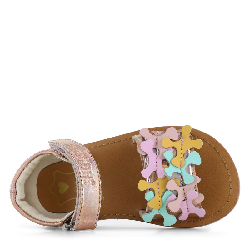Shoesme metallic rosa Sandale