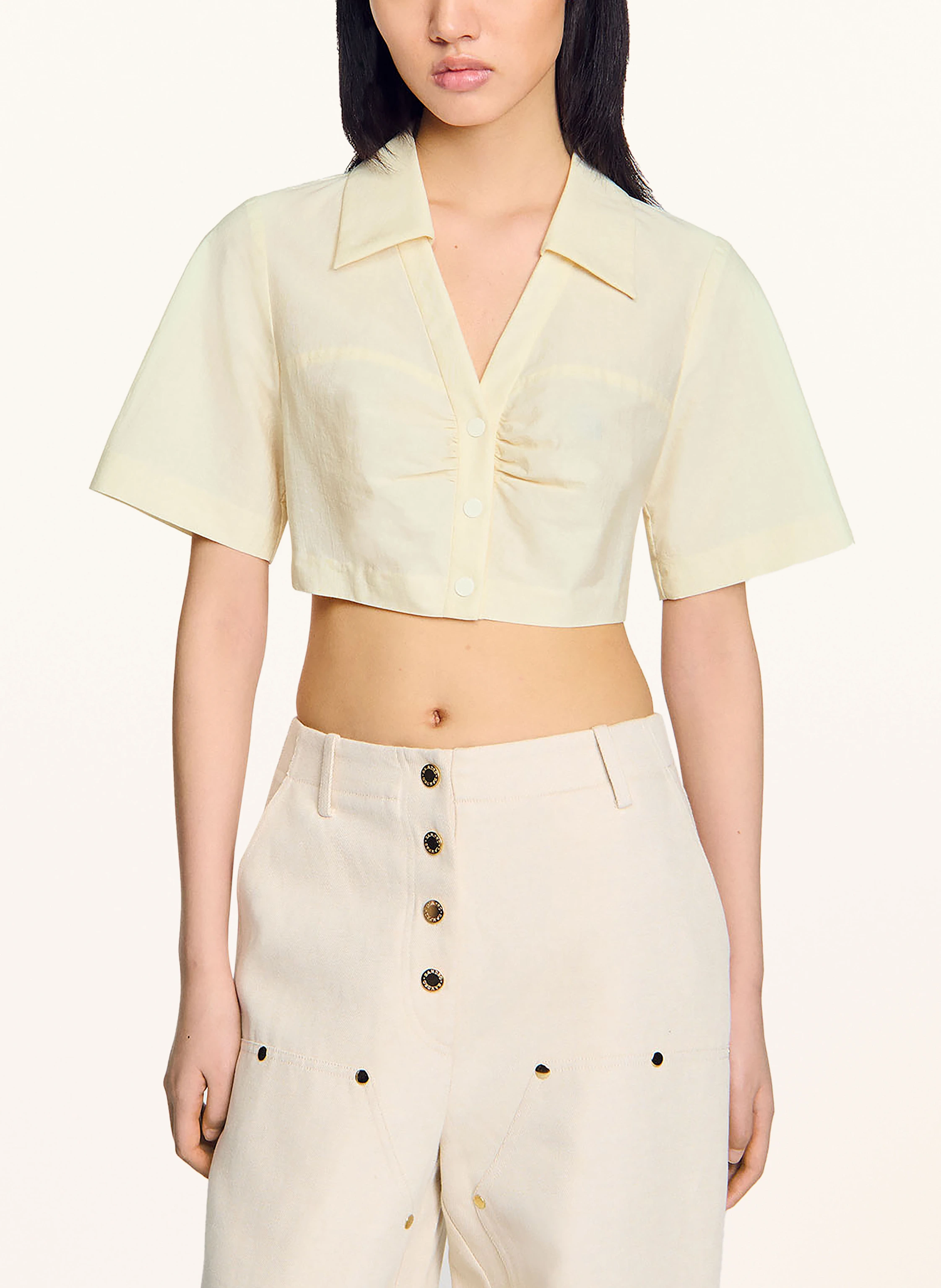 SANDRO Blusenshirt