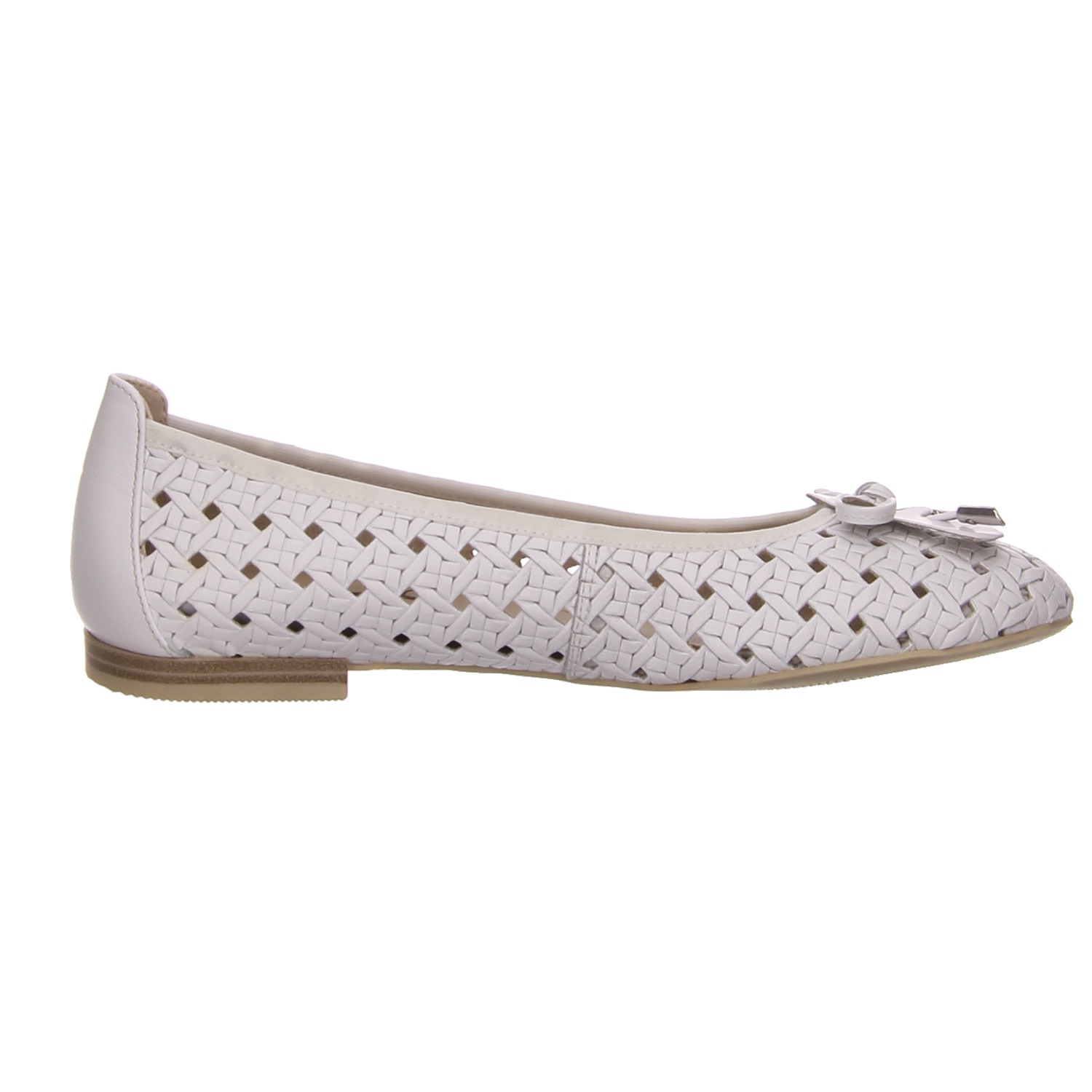 Caprice Ballerina weiß weiss/weiss kombi