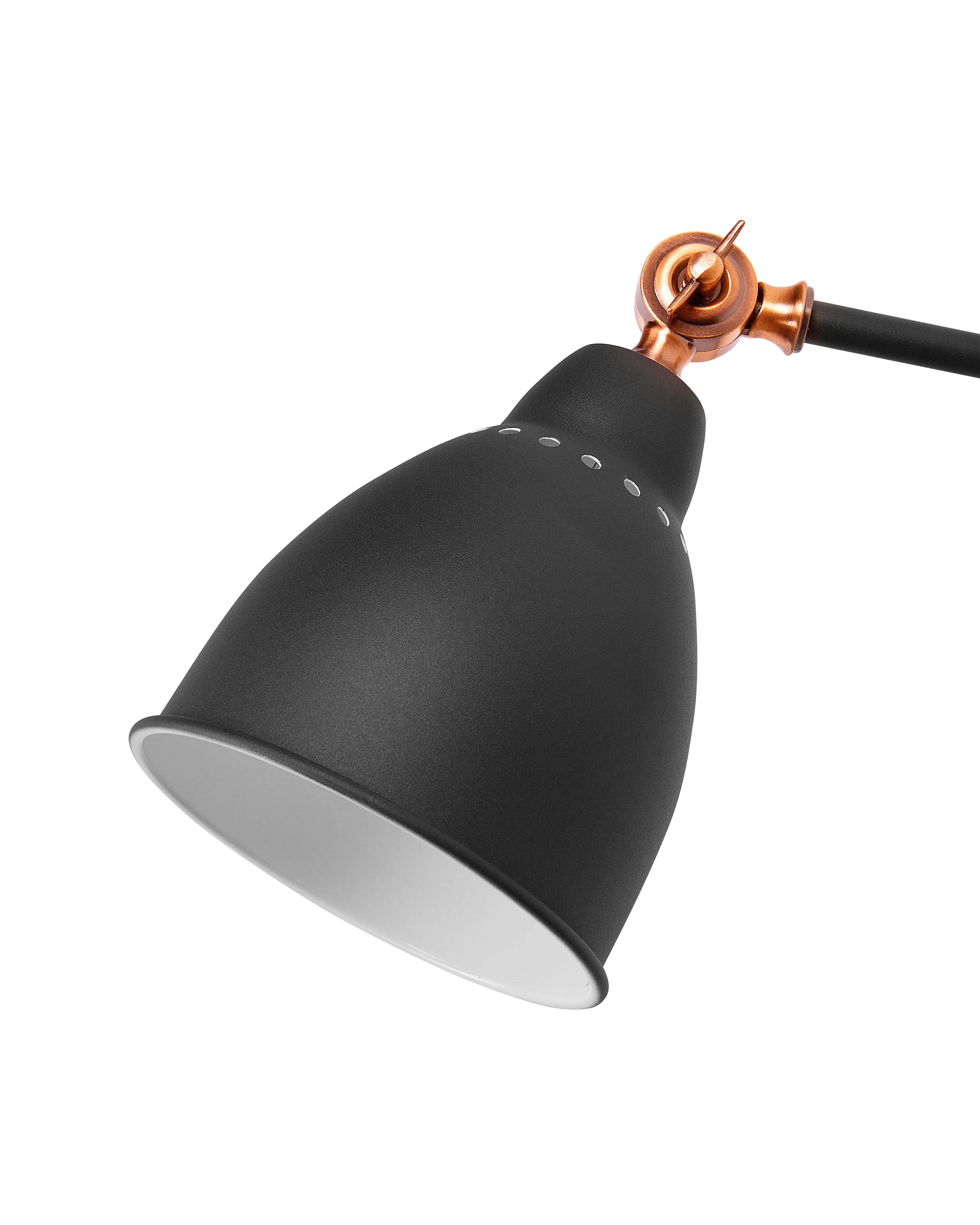 Wandlamp MISSISSIPPI verstelbaar Metaal Grafietgrijs