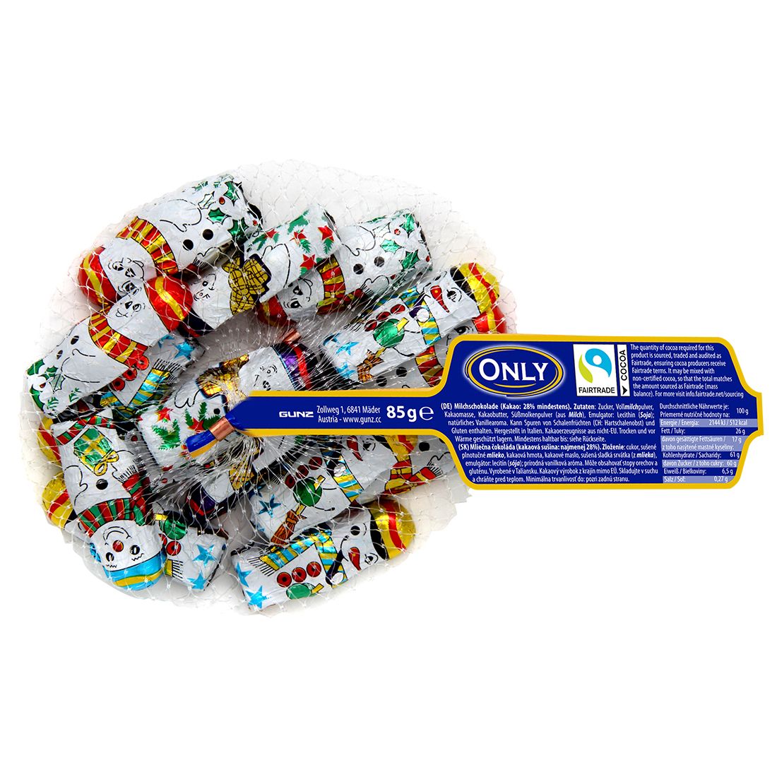 Sjokolade i nett 88 gr