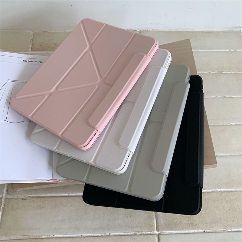 Elliure - Eenvoudige opvouwbare standaard iPad-hoes