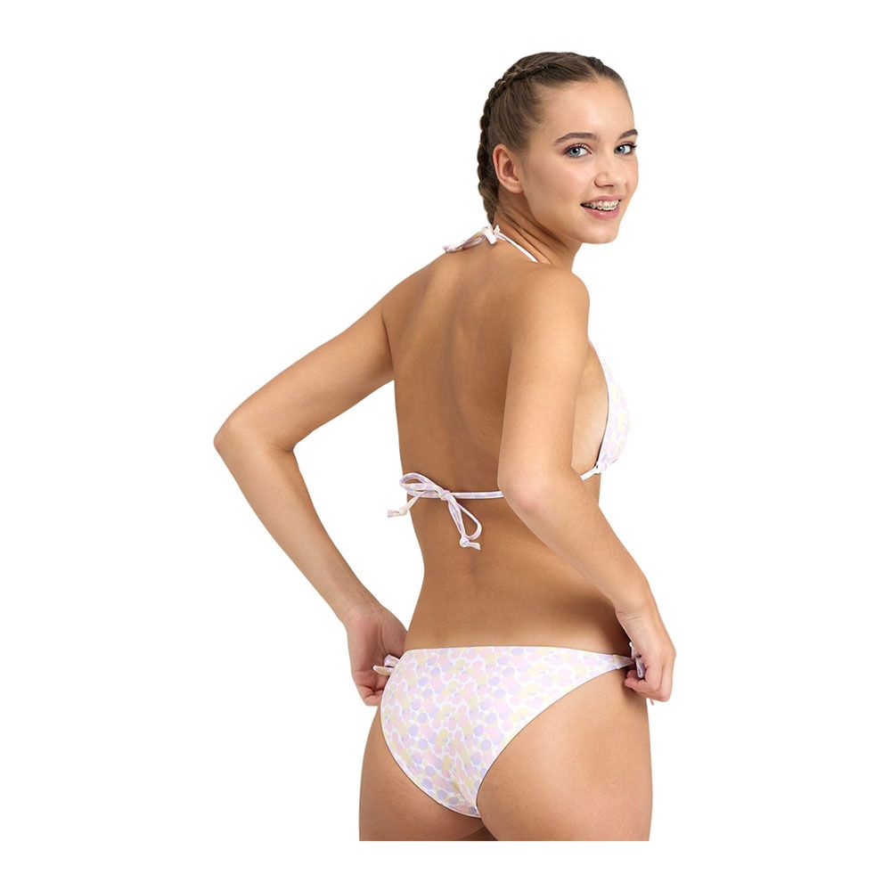 Arena TRIANGLE ALLOVER - Maillot de bain 2 pièces Femme lavanda multi