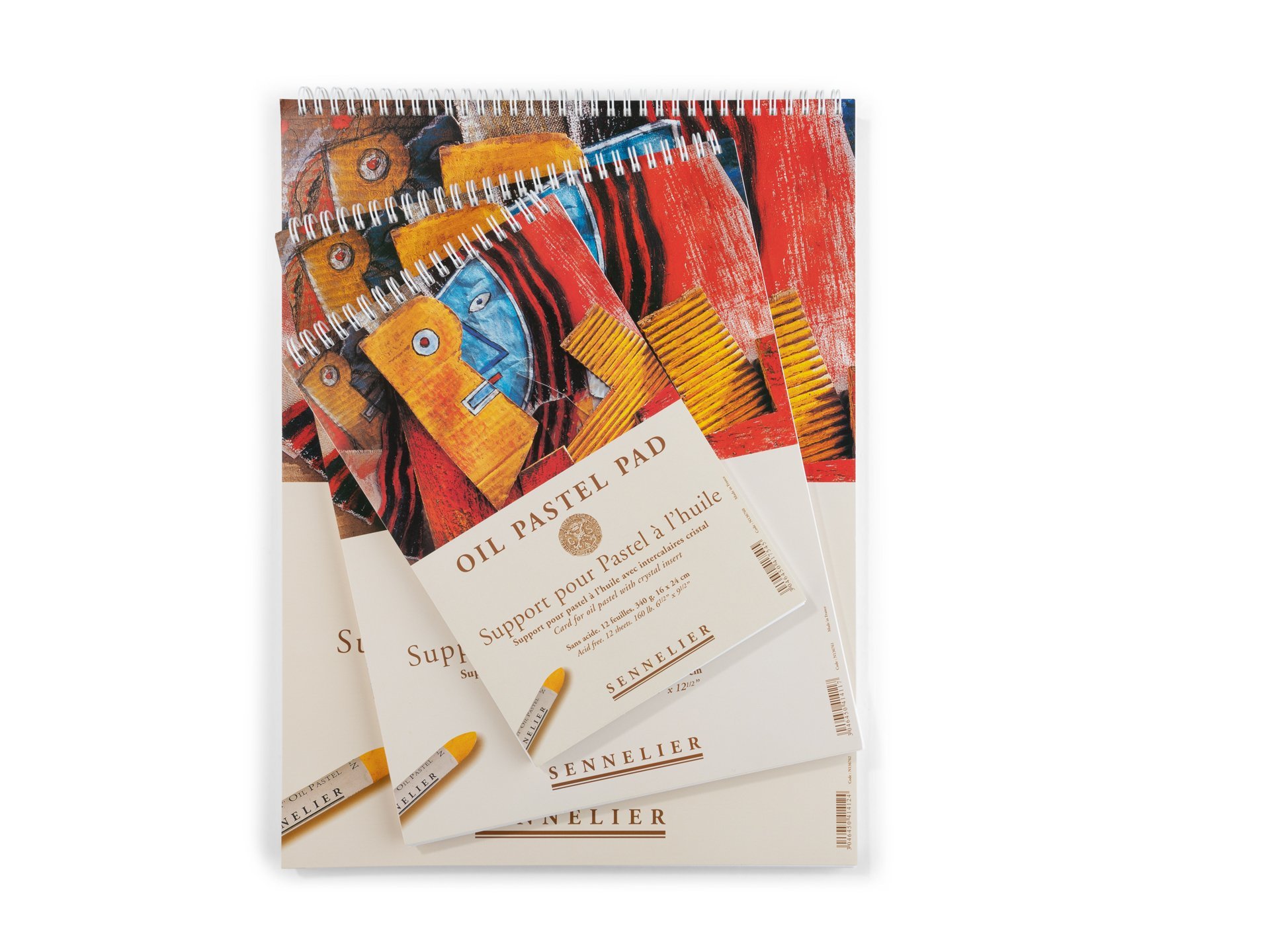 Sennelier Malblock Oil Pastel Pad, 340 g/m²