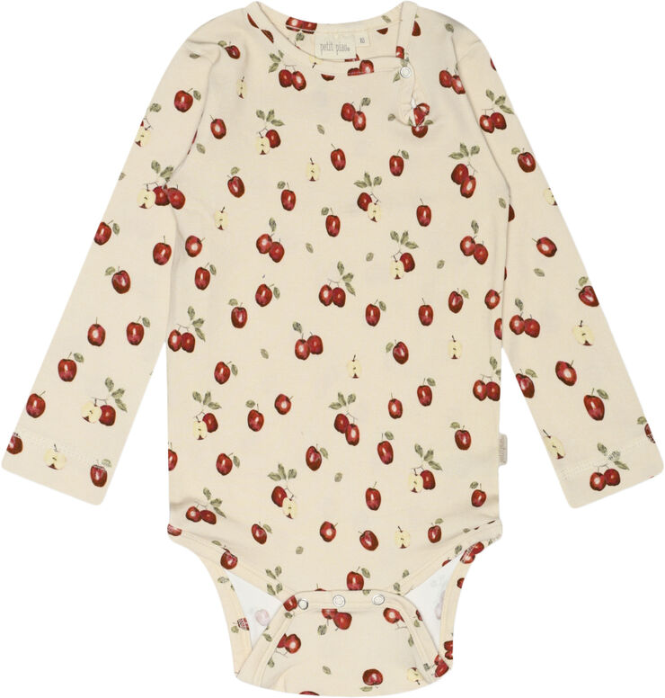 PETIT PIAO Body L/S Printed Apple aop