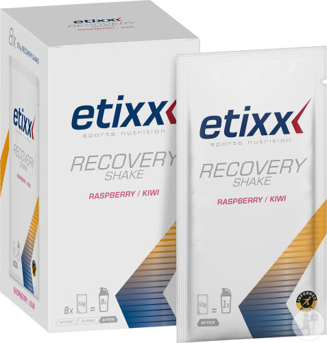 Etixx Recovery Shake Raspberry/Kiwi 8x50g