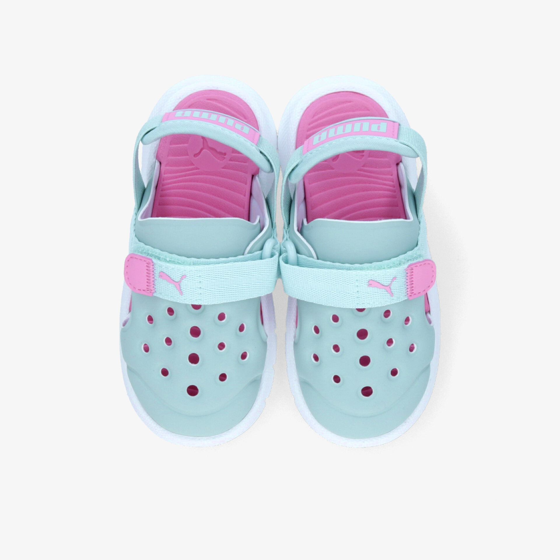 PUMA Evolve Kinder Sandalen grau