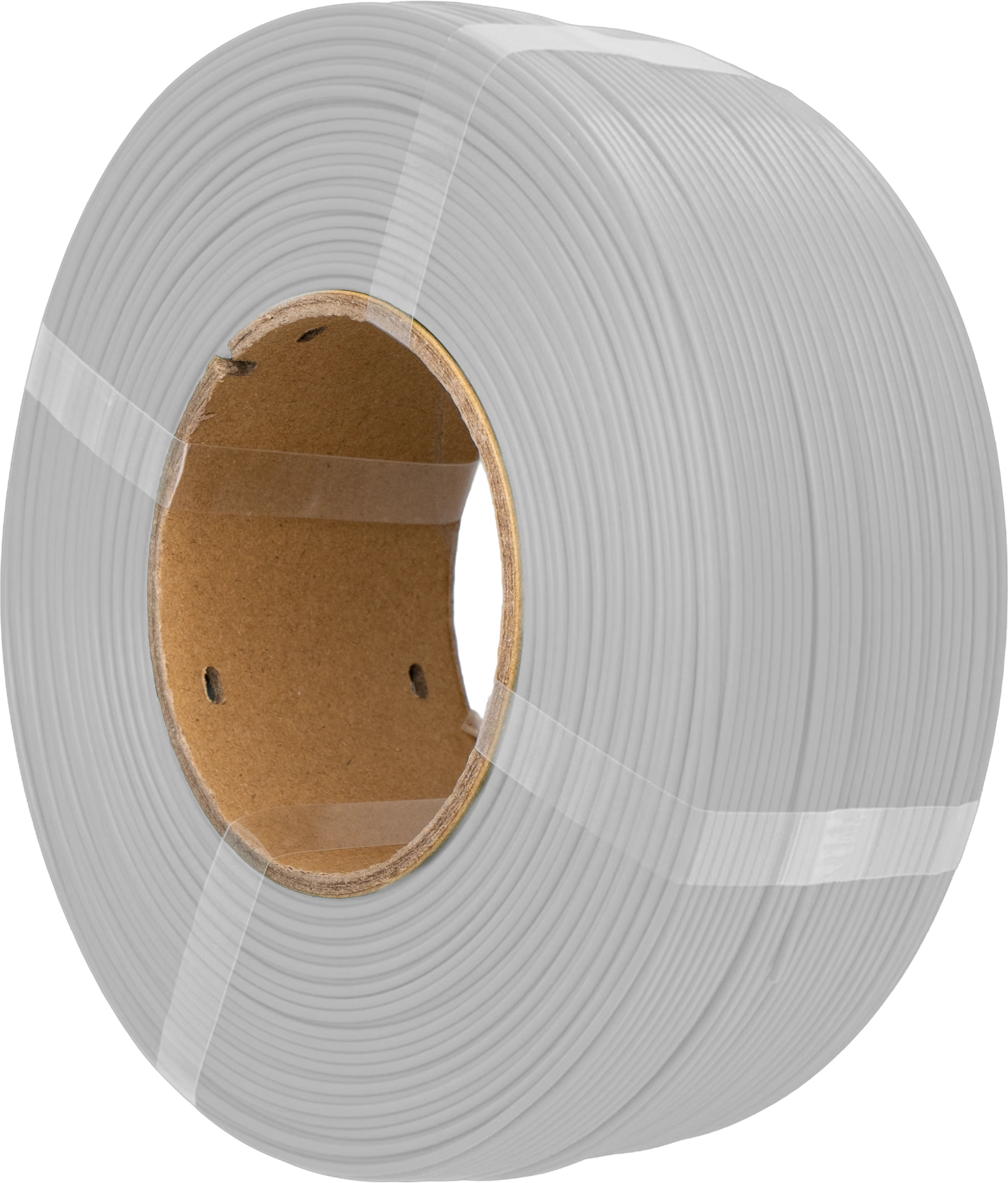 AzureFilm  PLA Refill Light Grey, 1,75 mm / 1000 g    PLA mit guten mechanischen Eigenschaften, ohne Spule