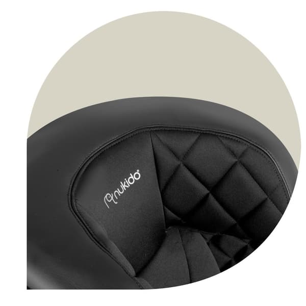 Bilstol Nukido Louis svart 15-36 kg ISOFIX