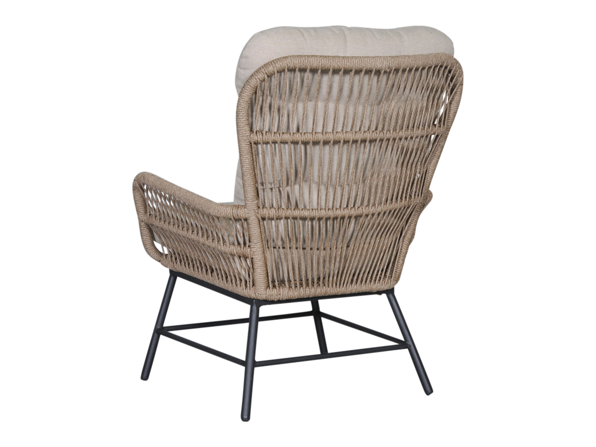 Outdoor Feelings Dalmas stoel-bank loungeset - Sahara dust rope