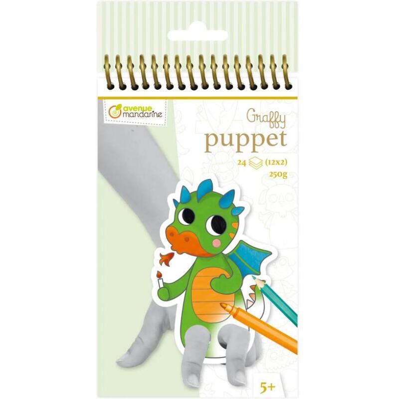 Graffy Puppet, Animaux fantastiques - Vert
