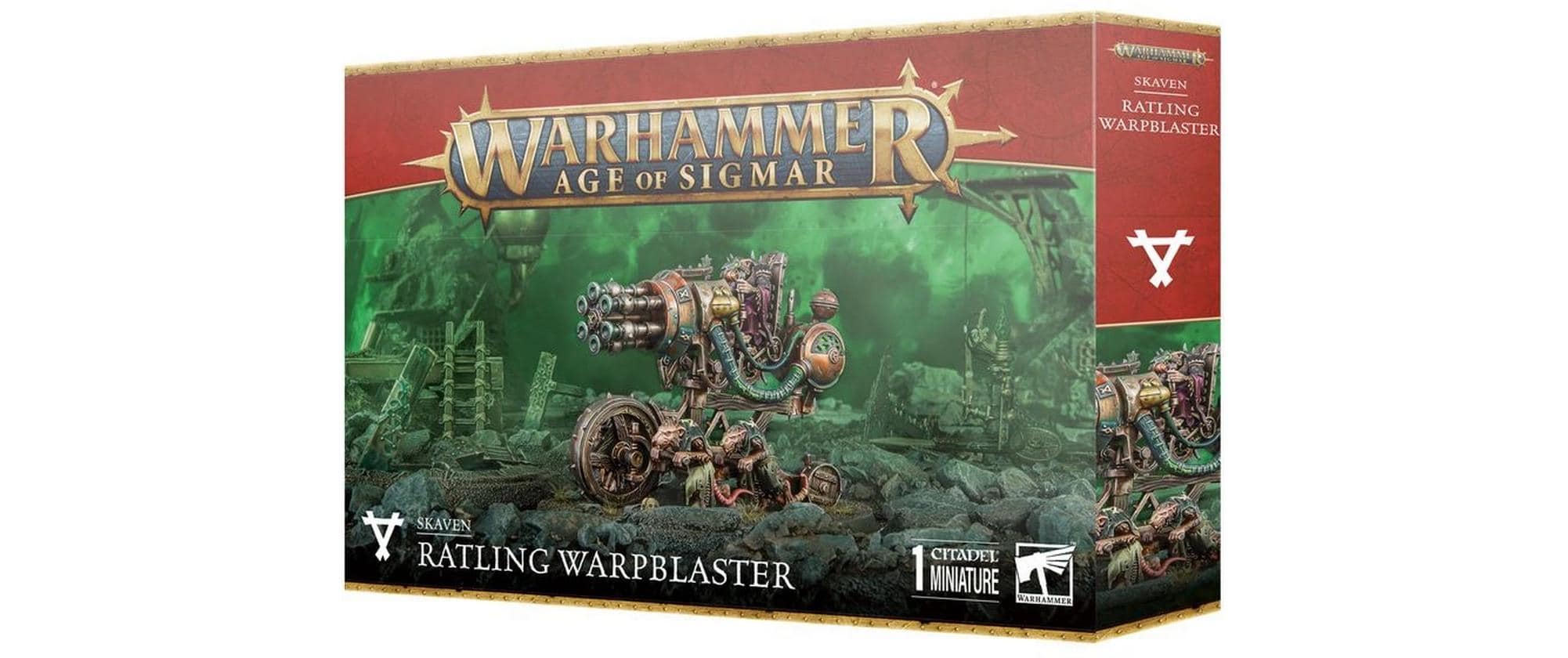 Figur Warhammer Age of Sigmar Rattling-WarpgeschützFigur Warhammer Age of Sigmar Rattling-Warpgeschütz Bausatz