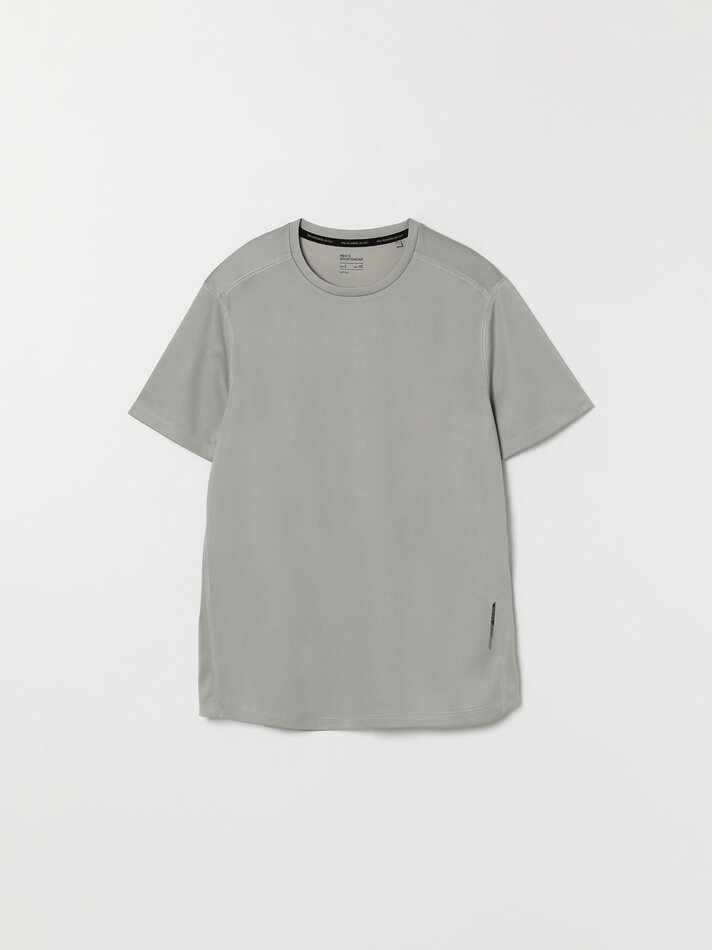 Camiseta esportiva - Cinza claro