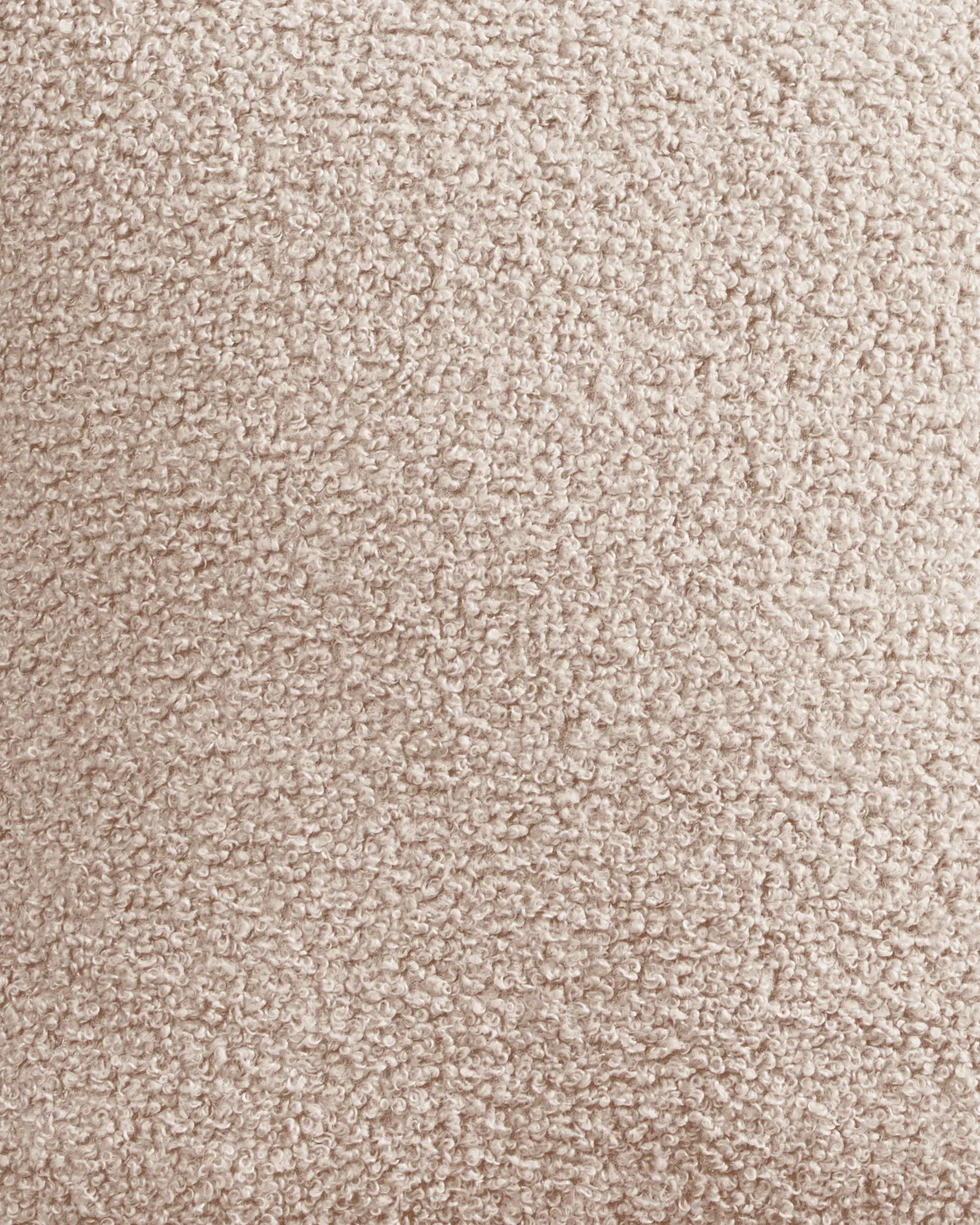 Fauteuil DALBY Bouclé Beige