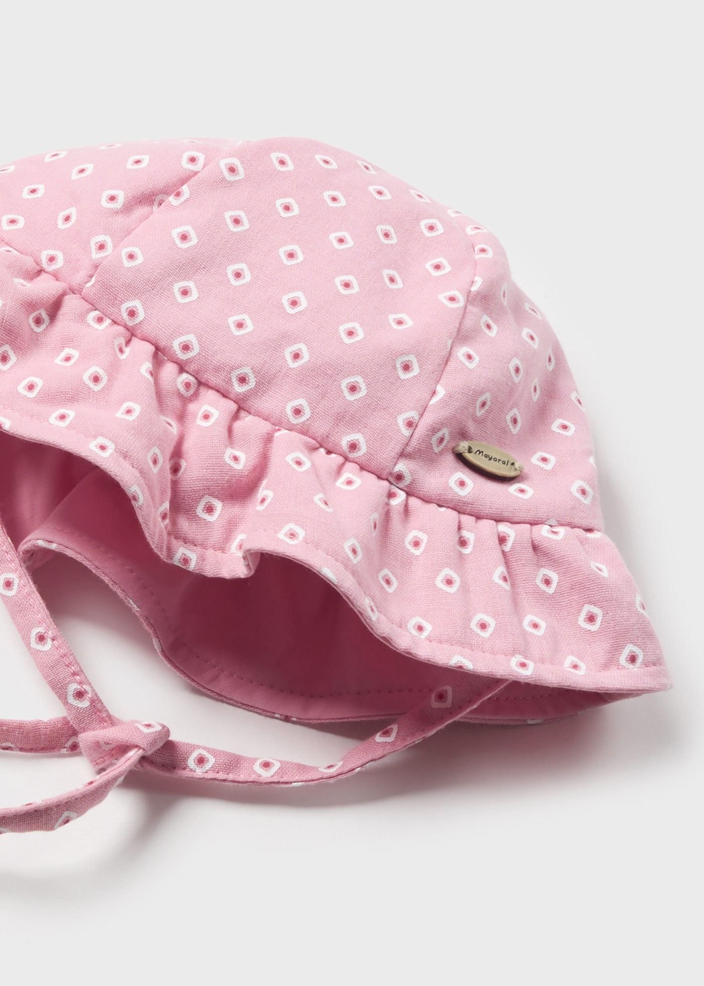 Macacão infantil Better Cotton Jade com gorro.