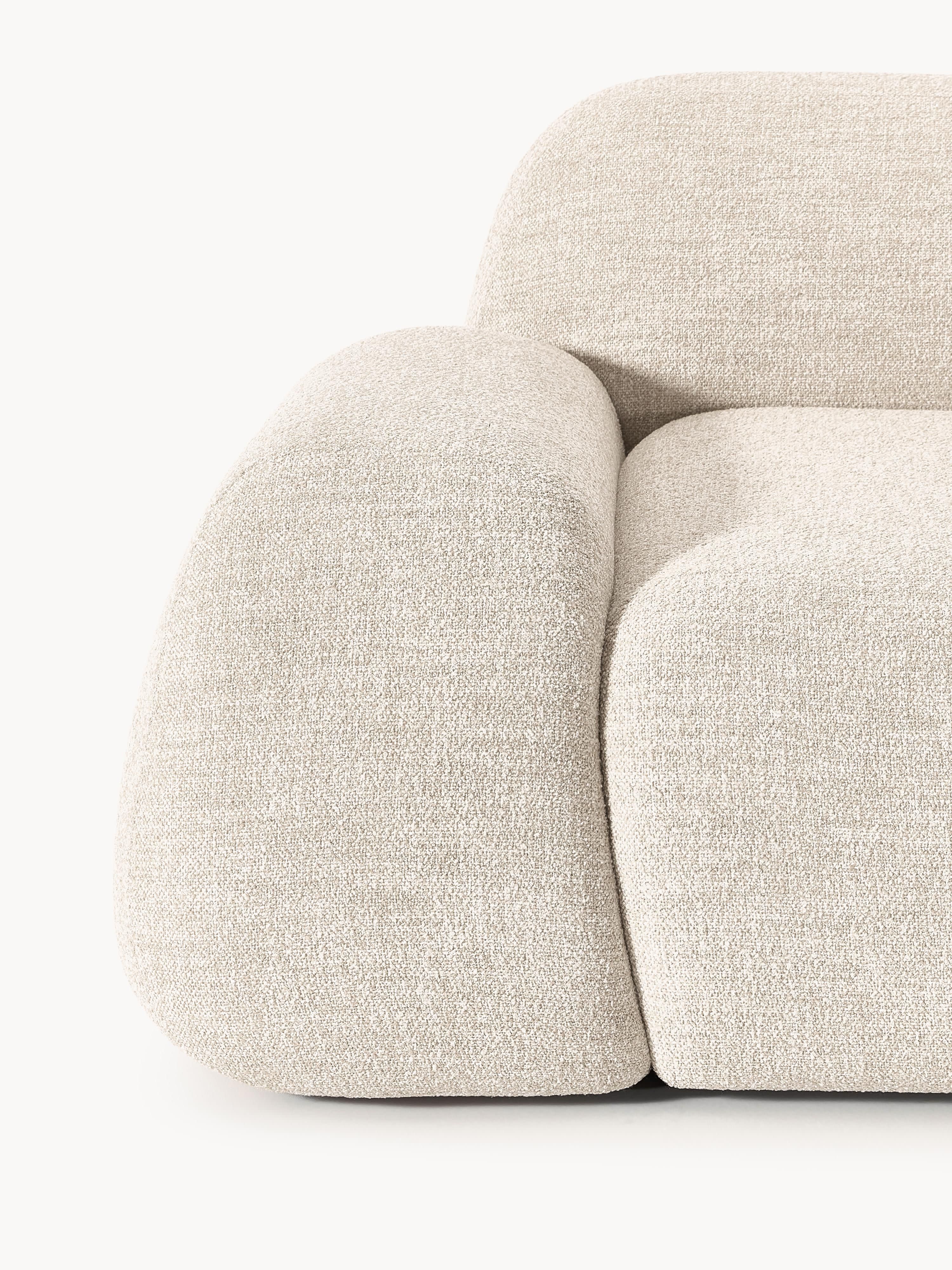 Modulaire bank Wolke (4-zits) van bouclé