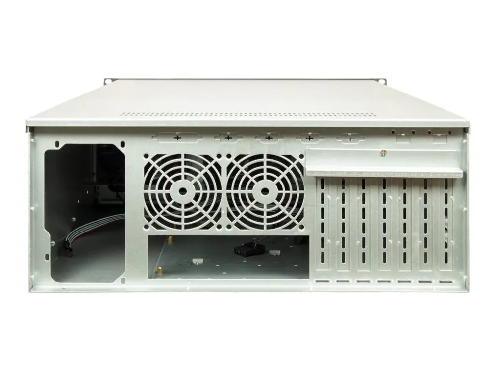 Inter-Tech 4F28 Mining - Rack-monterbar - 4U - udvidet ATX - ingen strømforsyning (ATX) - USB