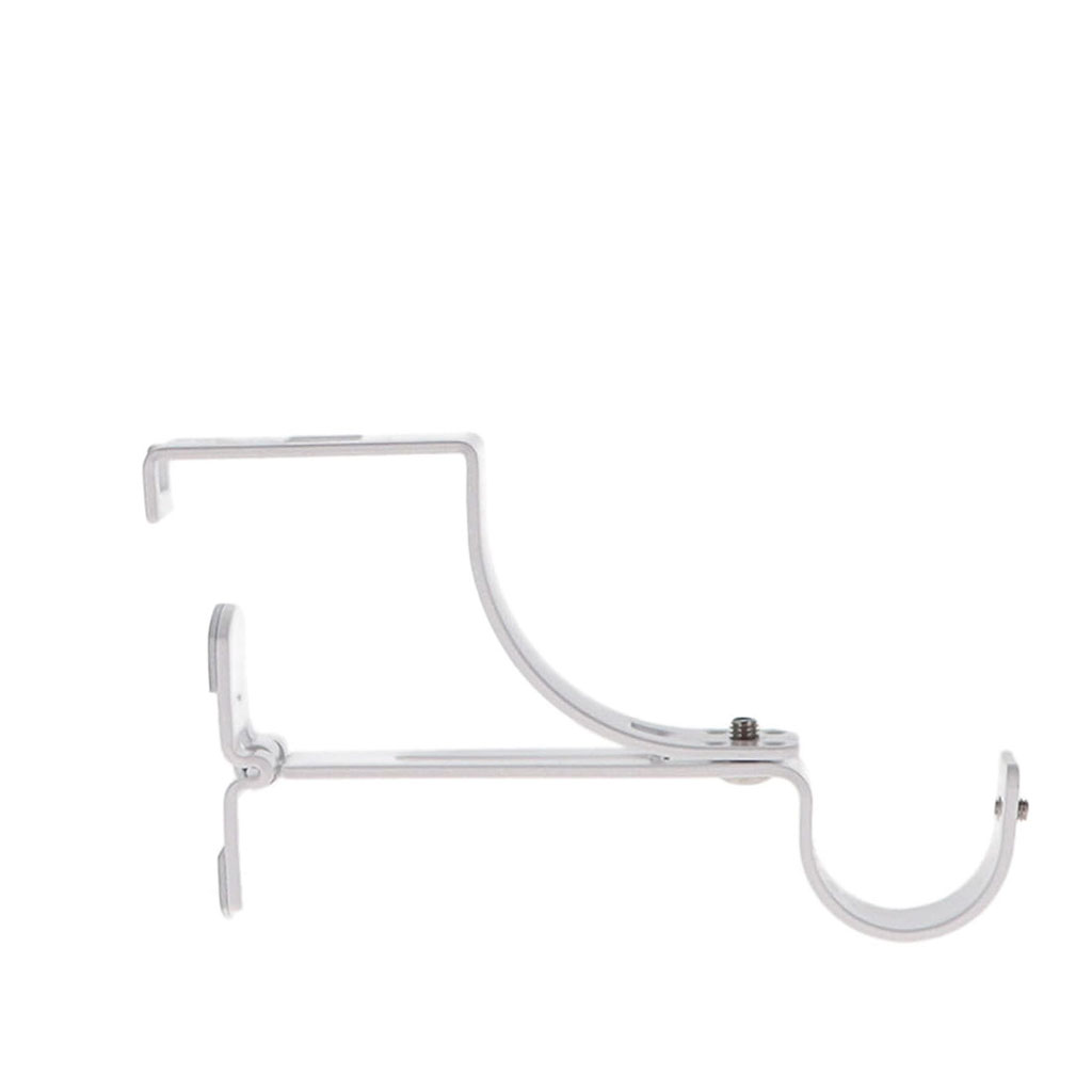 Support pour caisson blanc satiné D28mm