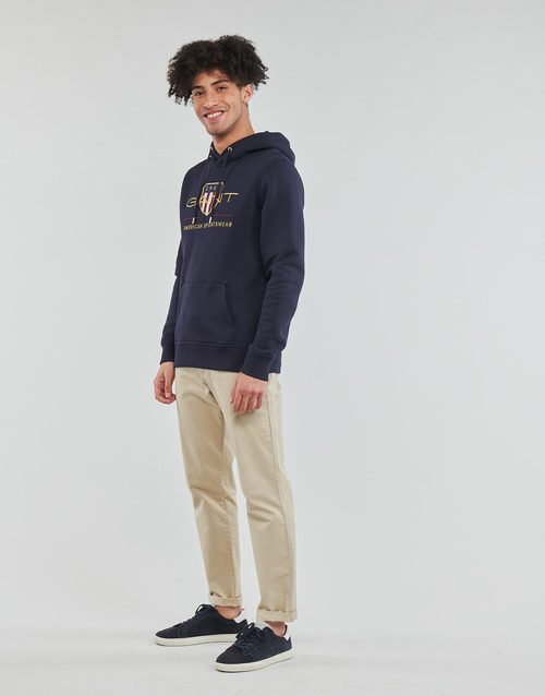 Gant - ARCHIVE SHIELD HOODIE - Marine