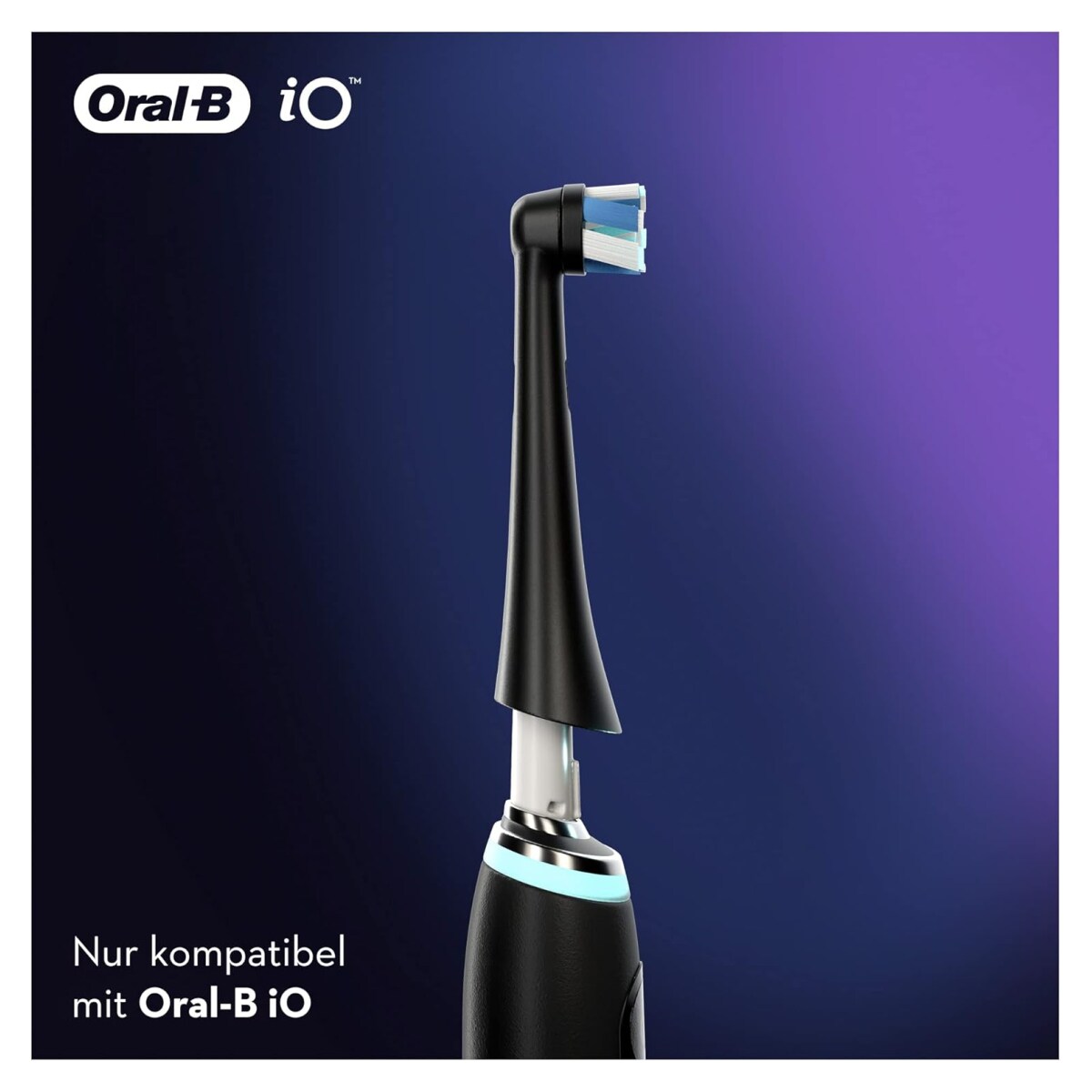 Oral-B iO RB CB-4 Ultimative Reinigung black FFU Aufsteckbürsten