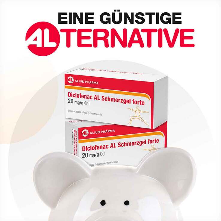 Diclofenac AL Schmerzgel forte 20 mg/g Gel, 150 g