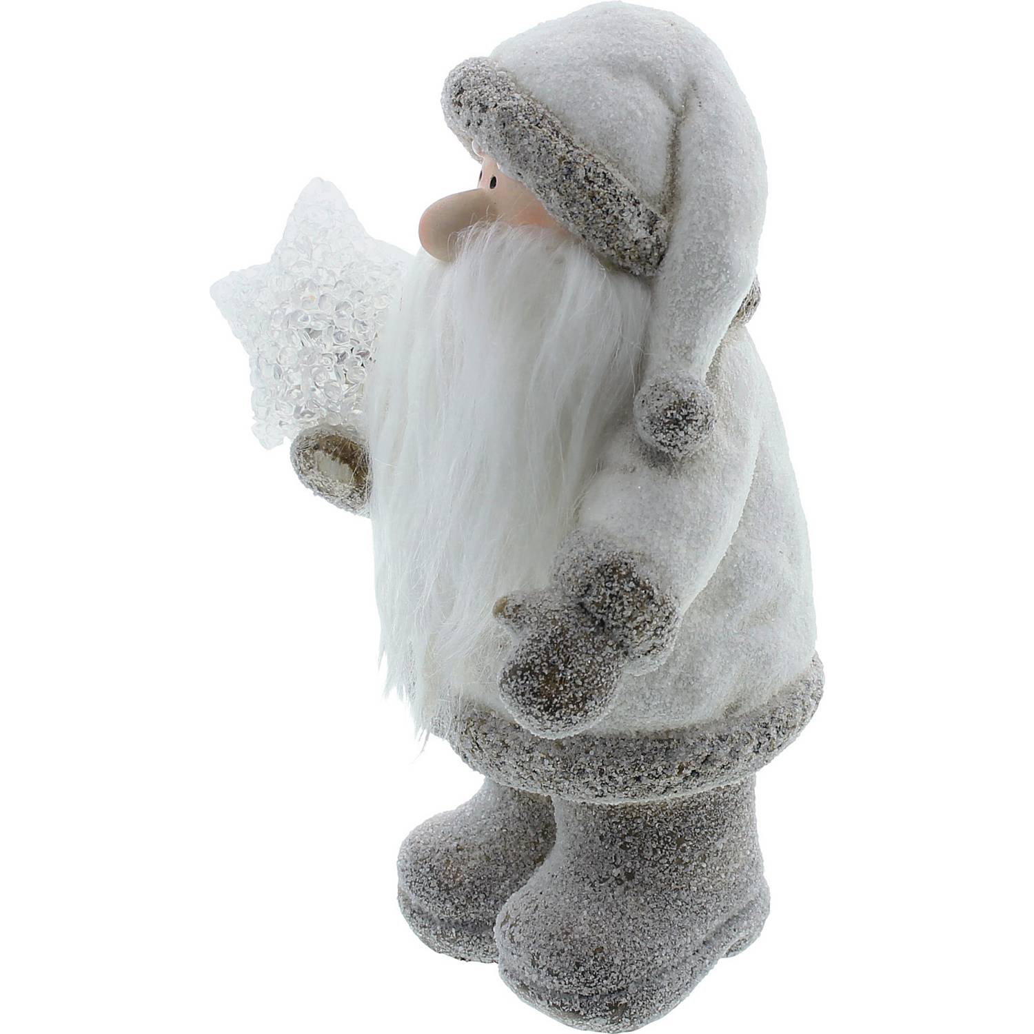 Frank Flechtwaren LED-Figur Santa 