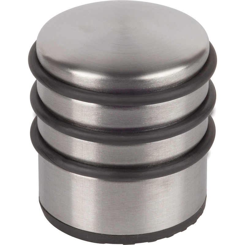 Deurstopper RVS Ø73x85mm 1,1kg
