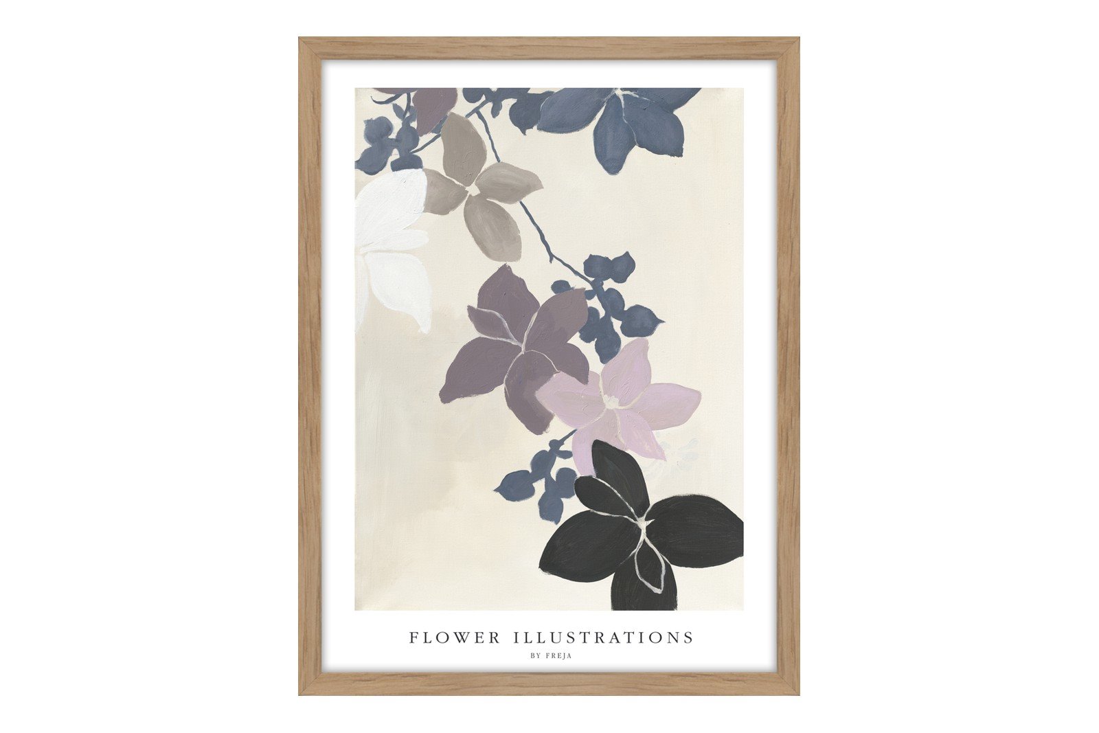 The Scent Of Flower 30x40 cm Oak Frame