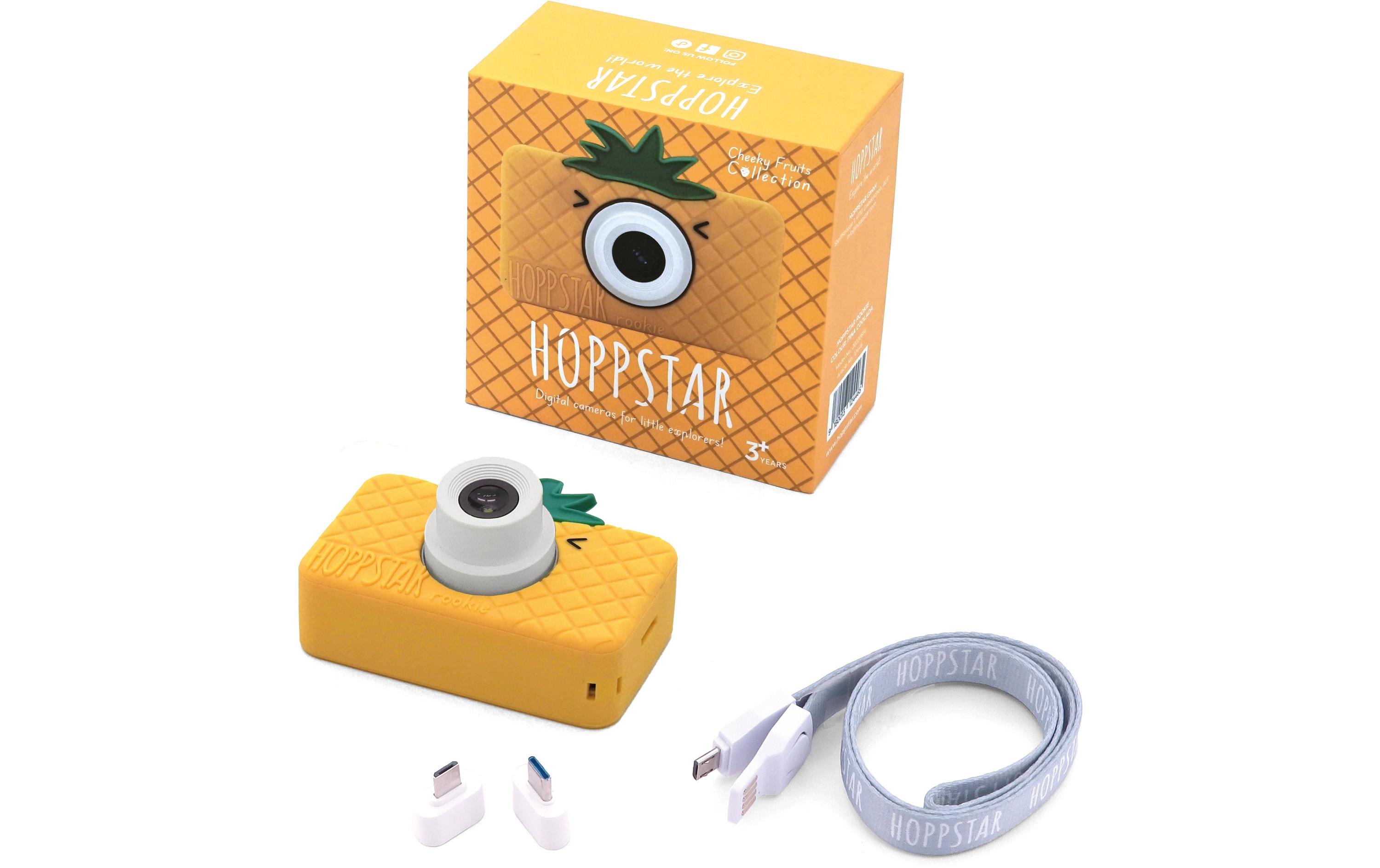 Kinderkamera Digitalkamera Hoppstar Rookie Kids pina cooladaKamera mit beliebten Funktionen wie Fotorahmen, Fotofilter und Gesichtserkennung