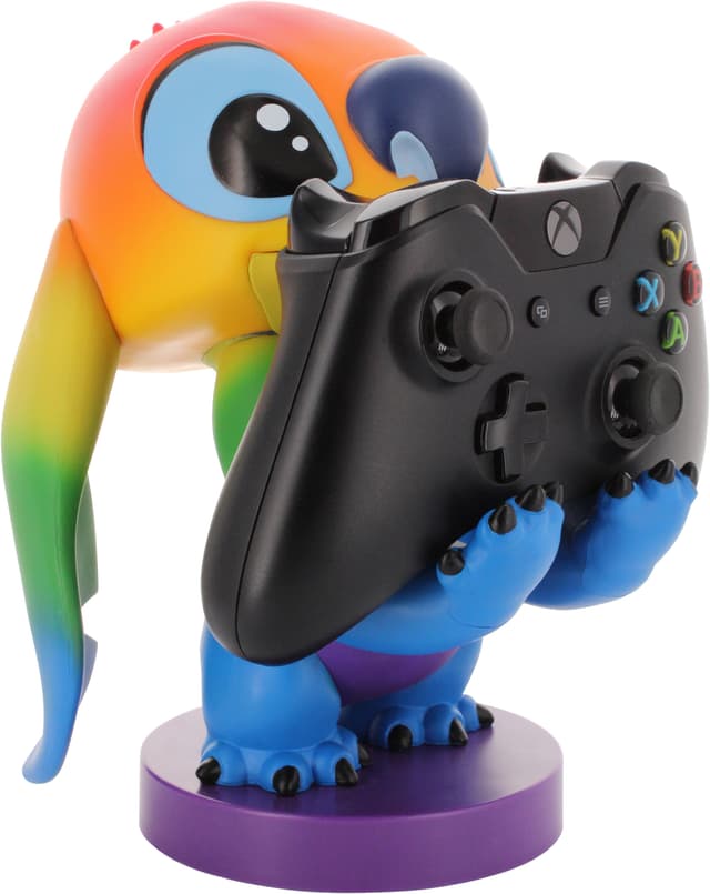 Cable Guys smartphone/controller-holderfigur (Rainbow Stitch)