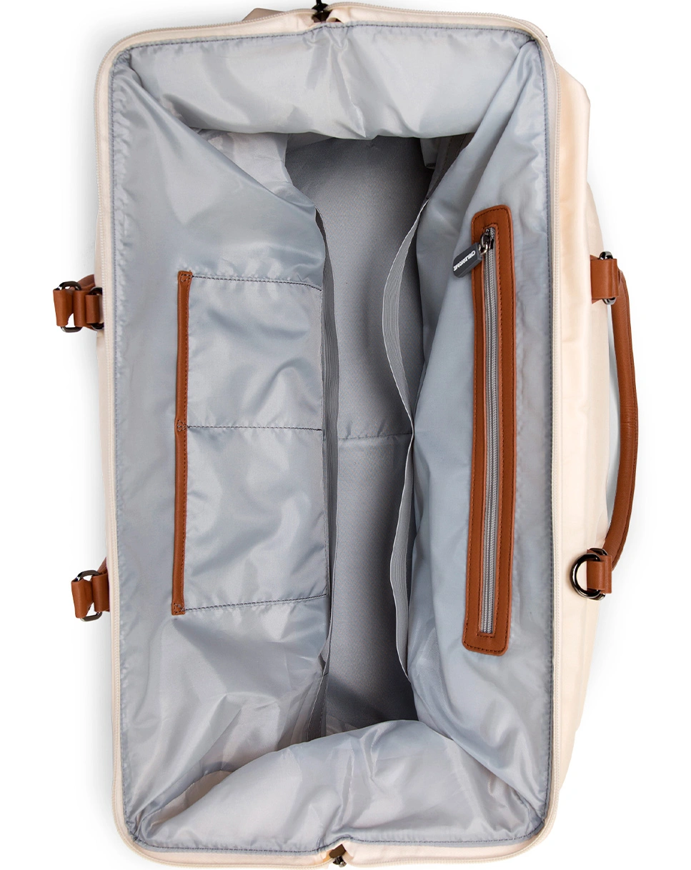 Wickeltasche MOMMY BAG (55x30x40) in offwhite