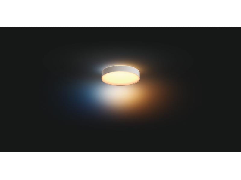 Philips Hue White Amb. Enrave Deckenleuchte L weiss 3300 lm Deckenlampe steuerbar mit Philips Hue