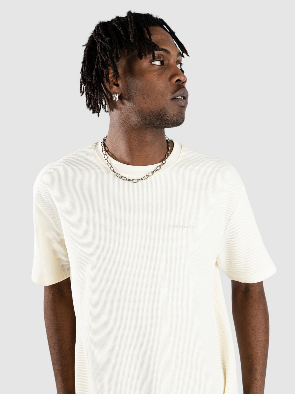 Anerkjendt Akkikki S-S Waffle T-Shirt tofu